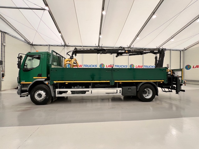 Daf LF55 220 Day Cab Dropside Crane