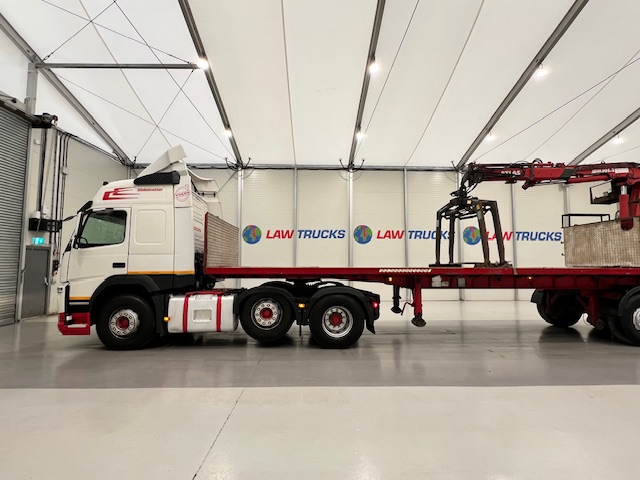 Volvo FM 450 Tractor Unit with Corus Brick Grab Trailer