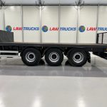 Montracon Tri Axle Flatbed Drawbar Trailer - thumbnail