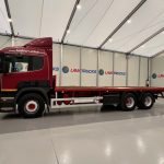 Scania P380 6×2 10 Tyre Rear Lift Sleeper Cab Flatbed - thumbnail