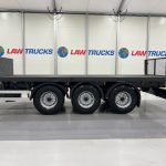 Montracon Tri Axle Flatbed Drawbar Trailer - thumbnail