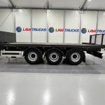 Montracon Tri Axle Flatbed Drawbar Trailer - thumbnail
