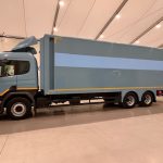 Scania P320 6×2 10 Tyre Rear Lift Insulated Box Van - thumbnail