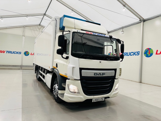 DAF CF 290 6×2 Rear Steer Fridge Box