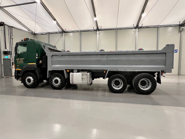 Hino 3241 700 8×4 Sleeper Cab Steel Tipper