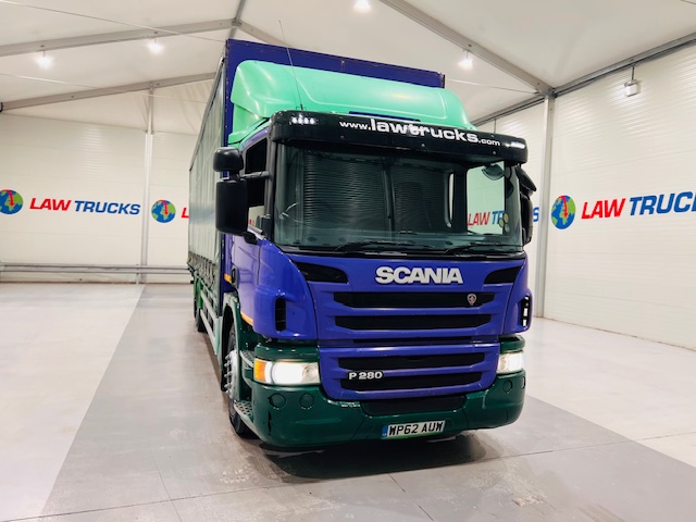 Scania P280 10 Tyre Rear Lift Curtainsider