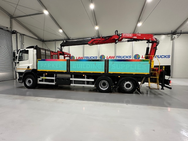 DAF CF 370 6×2 Rear Lift Dropside Brick Grab Manual
