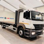 Mercedes Axor 1824 Sleeper Cab Flatbed - thumbnail
