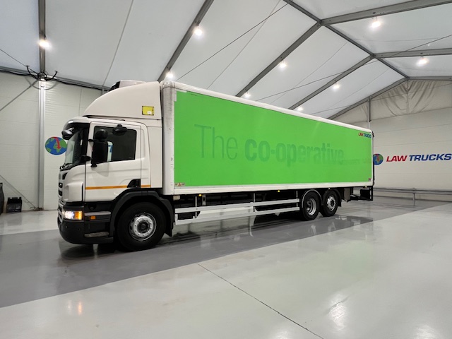 Scania P280 6×2 Rear Lift Day Cab Fridge