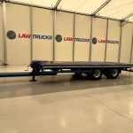 Adwell Tandem Axle Flatbed Drawbar Trailer - thumbnail