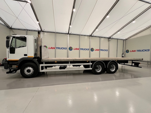 Seddon Atkinson Strato 385 6×4 Double Drive Flatbed
