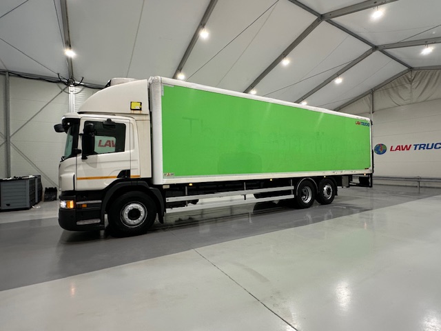 Scania P280 6×2 Rear Lift Day Cab Fridge Box
