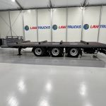SDC Tri Axle Flatbed Drawbar Trailer - thumbnail