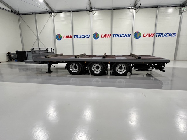SDC Tri Axle Flatbed Drawbar Trailer