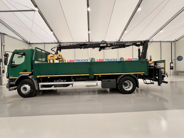 Daf LF55 220 Day Cab Dropside Crane