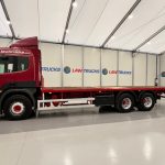 Scania P380 6×2 10 Tyre Rear Lift Sleeper Cab Flatbed - thumbnail