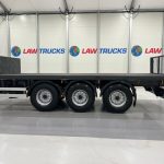 Montracon Tri Axle Flatbed Drawbar Trailer - thumbnail