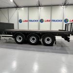 Montracon Tri Axle Flatbed Drawbar Trailer - thumbnail