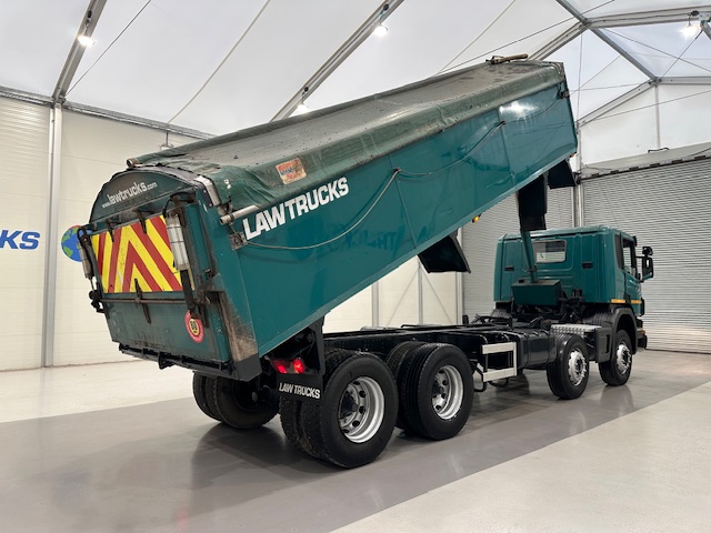 Scania P360 8×4 Rest Cab Tipper Manual
