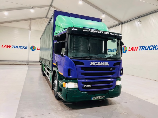 Scania P280 10 Tyre Rear Lift Curtainsider