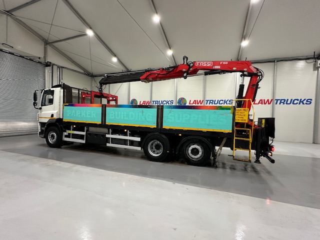 DAF CF 370 6×2 Rear Lift Dropside Brick Grab Manual
