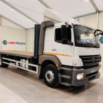 Mercedes Axor 1824 Sleeper Cab Flatbed - thumbnail