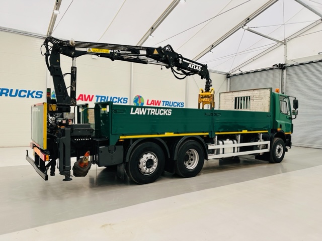 DAF CF75 310 Rear Lift Day Cab Dropside Brick Grab