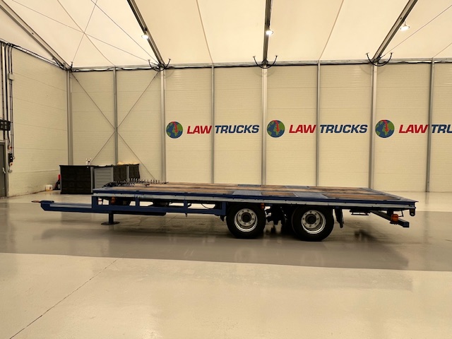 Adwell Tandem Axle Flatbed Drawbar Trailer