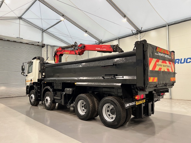 DAF CF85 410 8×4 Day Cab Steel Tipper Grab