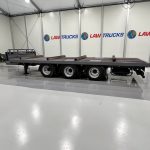 SDC Tri Axle Flatbed Drawbar Trailer - thumbnail