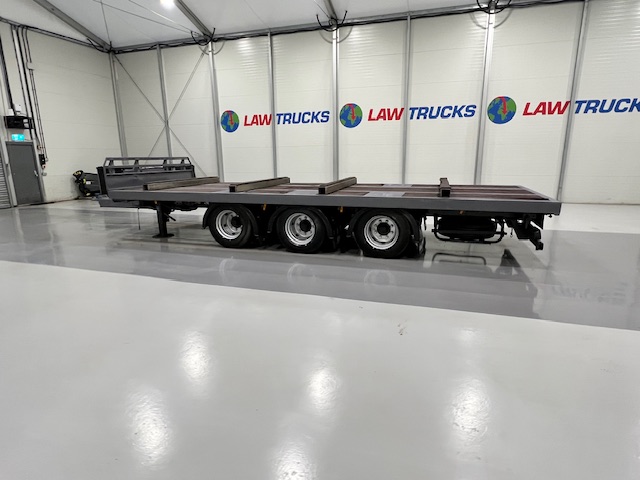 SDC Tri Axle Flatbed Drawbar Trailer