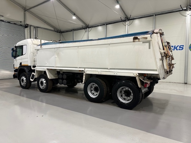 Scania P400 8×4 Sleeper Cab Tipper Manual