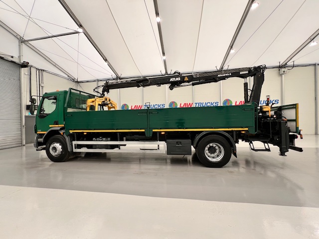 Daf LF55 220 Day Cab Dropside Crane