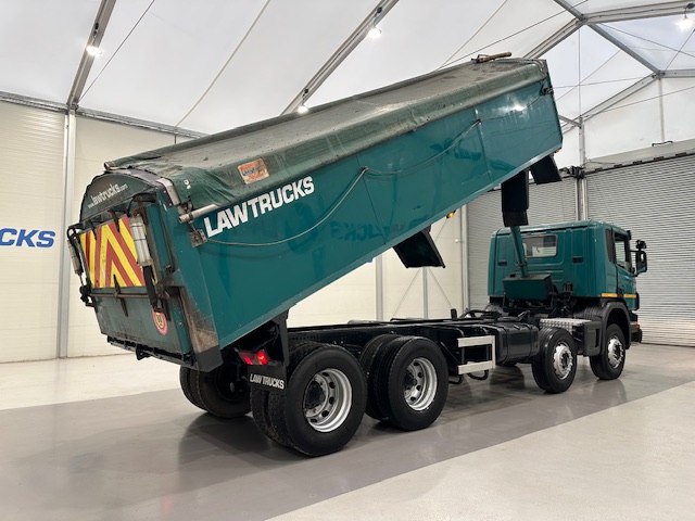 Scania P360 8×4 Rest Cab Tipper Manual