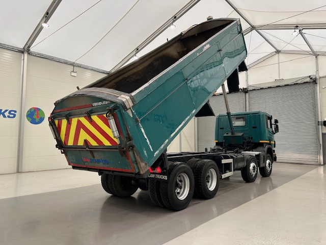 Scania P360 8×4 Rest Cab Tipper Manual