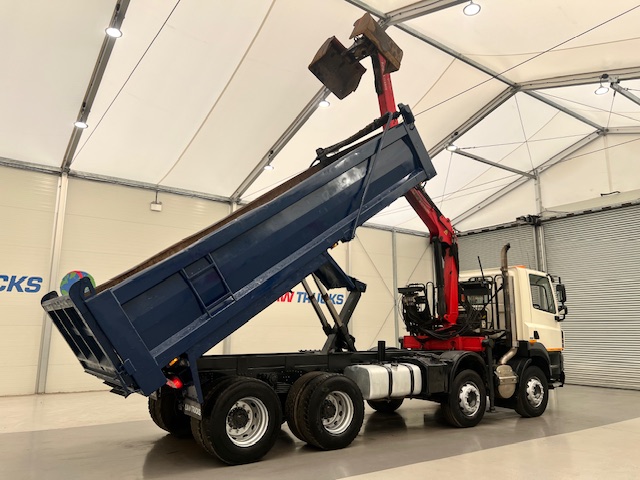 DAF CF85 410 8×4 Day Cab Steel Tipper Grab