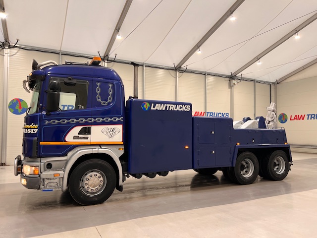 Scania 144 460 6×4 80 Ton Recovery Truck Wrecker