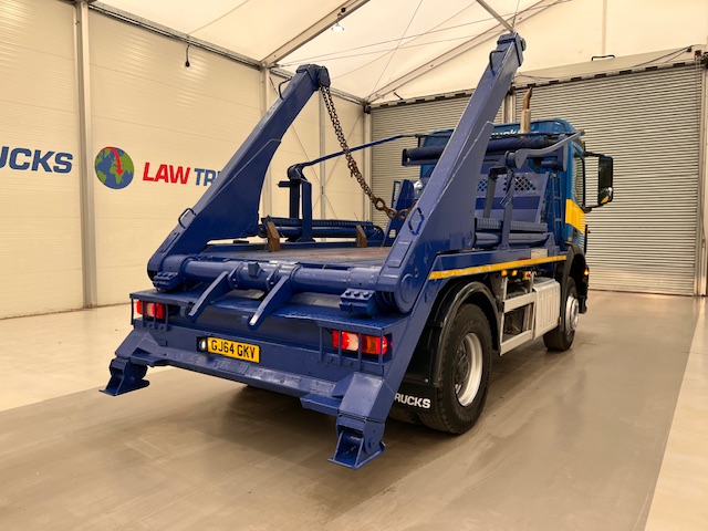 Mercedes Arocs 1824 Day Cab Skip Loader
