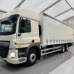 DAF CF 330 6×2 10 Tyre Sleeper Cab Curtainsider - thumbnail