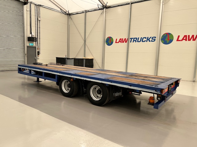 Adwell Tandem Axle Flatbed Drawbar Trailer