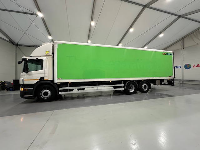 Scania P280 6×2 Rear Lift Day Cab Fridge Box