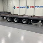 SDC Tri Axle Flatbed Drawbar Trailer - thumbnail