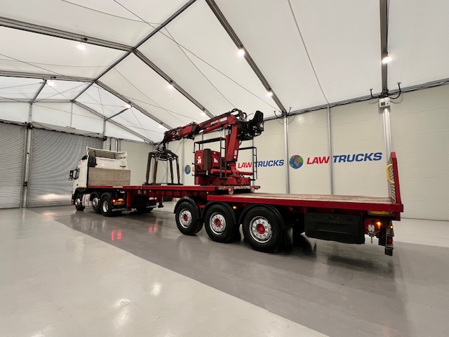 Volvo FM 450 Tractor Unit with Corus Brick Grab Trailer