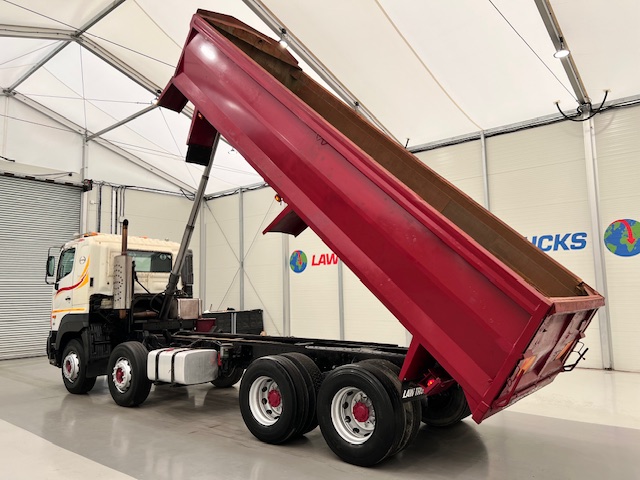 Hino 3241 700 8×4 Sleeper Cab Steel Tipper