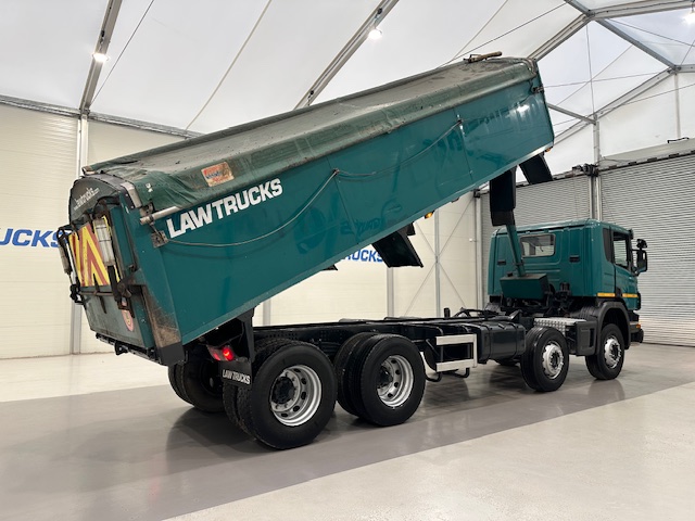 Scania P360 8×4 Rest Cab Tipper Manual