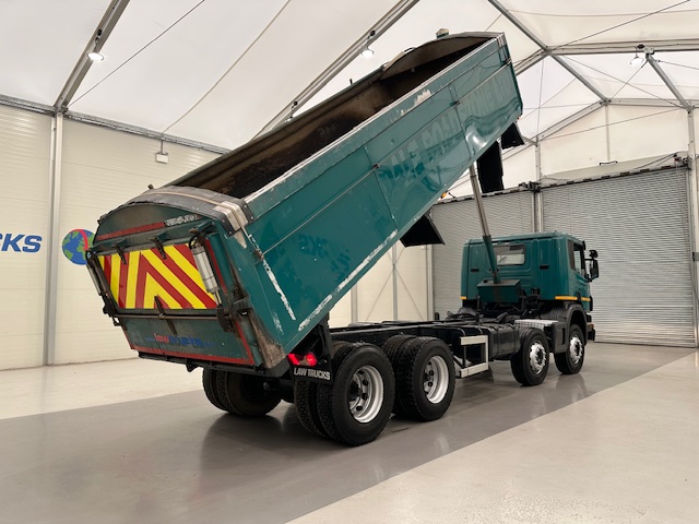 Scania P360 8×4 Rest Cab Tipper Manual