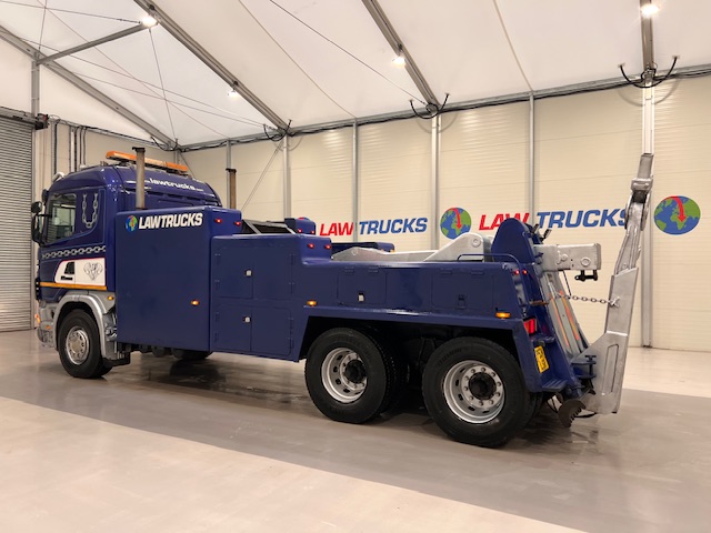 Scania 144 460 6×4 80 Ton Recovery Truck Wrecker