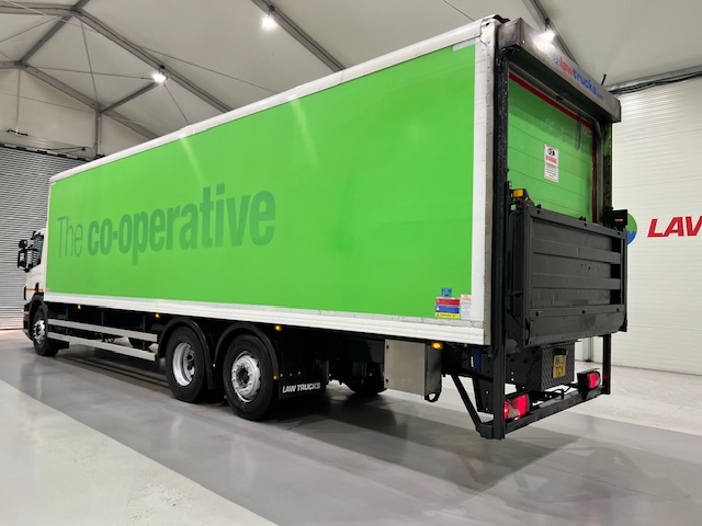 Scania P280 6×2 Rear Lift Day Cab Fridge Box Manual