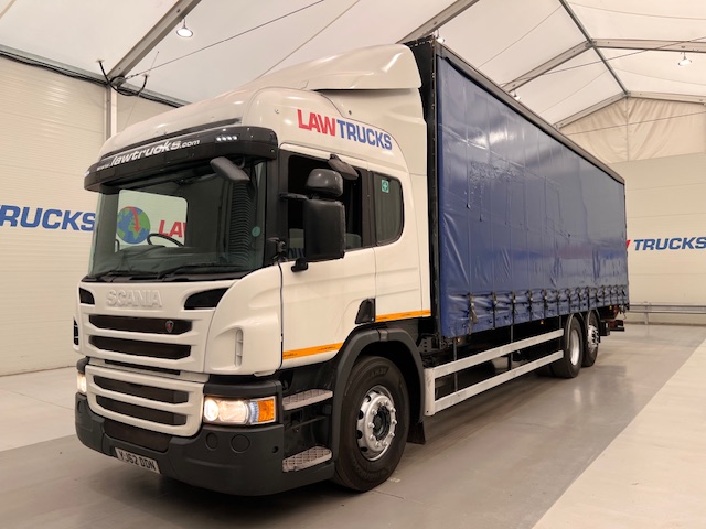 Scania P280 6×2 Highline Rear Lift Curtainsider