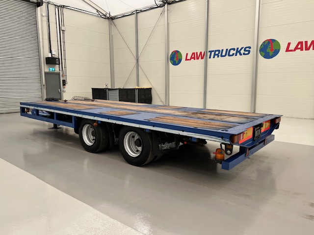 Adwell Tandem Axle Flatbed Drawbar Trailer